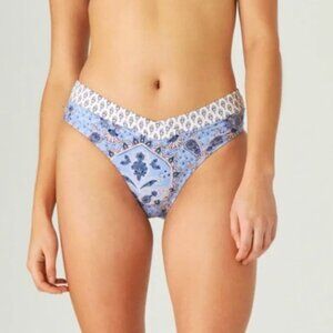 Lucky Brand Paisley Printed Swim Bottom